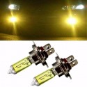 Pair 55W 12V H7 Amber Xenon Headlight High Beam Halogen Light Lamp Bulbs