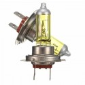 Pair 55W 12V H7 Amber Xenon Headlight High Beam Halogen Light Lamp Bulbs