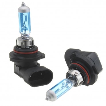 Pair Super Bright 9006/HB4 80W 55W 12V 4500K White Car Halogen Headlights Bulbs Lamps