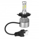 S2 72W Car COB LED Headlights H4 H7 H1 9005 9006 H11 Fog Lights Bulb 8000LM 6500K 2Pcs