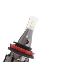 L2P Mini Car LED Headlights Bulbs H4 H7 H11/H8/H9 9005 9006 Fog Light 60W 5000LM 6000K 2PCS