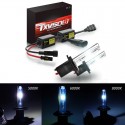 TVSO8 H7 Car HID Xenon Headlights Bulbs Conversion KIT 55W DC 9-16V 5500LM 5000K/6000K/8000K IP68 2Pcs