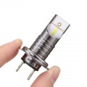 Txvso8 H7 55W 26000LM Car LED Headlights Bulb Fog Lamp IP68 Waterproof 6000K White 2PCS