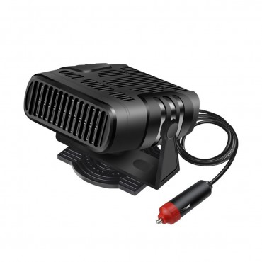 12V 24V 500W 360 Degree Portable Car Truck Air Heater Cooling Fan Windscreen Defogging
