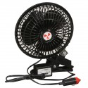 12V DC Car Electric Oscillating Fan Portable Cooler Clip for Vehicle Van Trunk
