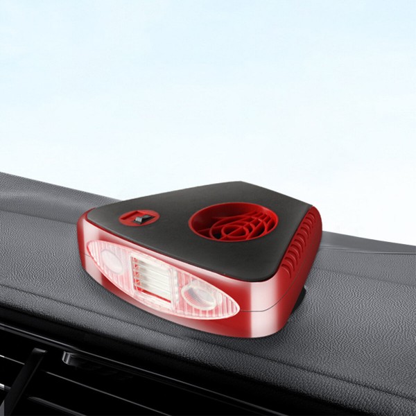 12V/24V 150W 360° Car Air Heater With LED Cooling Fan Windscreen Defogging
