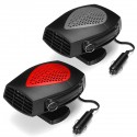 12V/24V 3 In1 Car Heater Fan Cool Fan Defroster Air Purification Low Noise Defrosting