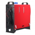 All in One Unit 8KW 12V Voice Broadcast Car Heating Tool Diesel Air Heater Single Hole Parking Warmer For Car Truck Bus Boat RV