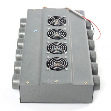 DC 12V 24V 12 Holes 4 Fan Universal Heater Defroster Double Side Compact For Car Truck
