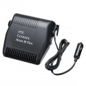 DC 12V Portable Car Vehicle Ceramic Heating Heater Fan Defroster Demister