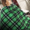 Green Heated Car Heater Cover Blanket