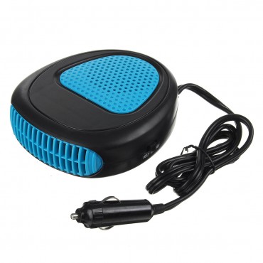 Portable 12/24V Electric Car Heater DC Heating Fan Defogger Defroster Demister