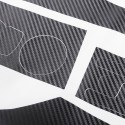 15Pcs LHD Carbon Fiber Sticker Interior Vinyl Decal For BMW X1 2012-2015 3D / 5D