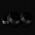 3pcs/Set Cars Alu Decoration Stereo Air Conditioning Knob Ring for Honda New City Vezel Fit XRV