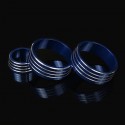 3pcs/Set Cars Alu Decoration Stereo Air Conditioning Knob Ring for Honda New City Vezel Fit XRV