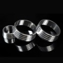 3pcs/Set Cars Alu Decoration Stereo Air Conditioning Knob Ring for Honda New City Vezel Fit XRV