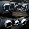 3pcs/Set Cars Alu Decoration Stereo Air Conditioning Knob Ring for Honda New City Vezel Fit XRV