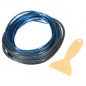8m Car Interior Moulding Trim Strip Insert Type Flexible Decoration Dashboard Door Edge Line