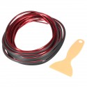 8m Car Interior Moulding Trim Strip Insert Type Flexible Decoration Dashboard Door Edge Line