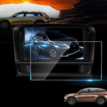 8inch Car Navigation Steel Screen Protective Film For Skoda Kodiaq Karoq 2017 2018