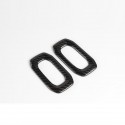ABS Car Door Lock Switch Button Cover Moulding Trim Strip for Wrangler JL 2018