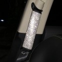 Car Shift Knob Handbrake Seatbelt Cover Bling Crystal Gear Auto Interior Decor