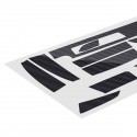 Carbon Fiber Pattern Car Interior Dashboard Sticker Wrap Decoration Left Hand Driving for BMW 5-Series E60 2003-2010