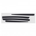 Carbon Fiber Pattern Car Interior Dashboard Sticker Wrap Decoration for BMW 5-Series F10 F18 2011-17