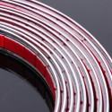 Chrome Car Styling Moulding Strip Trim Self Adhesive Crash Protecter