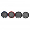 Crystal Start Button Start Stop Engine Switch Button Cover For Jaguar