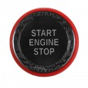 Crystal Start Button Start Stop Engine Switch Button Cover For Jaguar