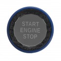 Crystal Start Button Start Stop Engine Switch Button Cover For Jaguar