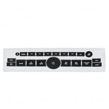 For 2007-14 Chevy GM Buick Saturn Radio Button Decal Sticker Repair Replace