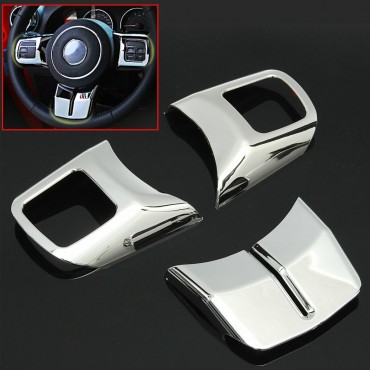 For Jeep Patriots Guide Wranglers 11-15 Steering Wheel Decoration Sequin Frame Interior