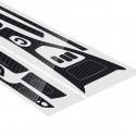 LHD Carbon Fiber Interior Sticker Vinyl For BMW 3 Series E90 E92 E93 2005-2013