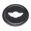 Real Carbon Fiber Steering Wheel Sticker Cover Trim For Mini Cooper R55 R56 R60