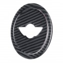 Real Carbon Fiber Steering Wheel Sticker Cover Trim For Mini Cooper R55 R56 R60