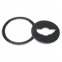 Real Carbon Fiber Steering Wheel Sticker Cover Trim For Mini Cooper R55 R56 R60