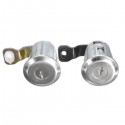 2 Pcs Lockcraft Door Lock Cylinder 2 Keys Set for Citroen Berlingo Peugeot Partner