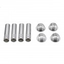 8pcs Stainless Steel Screw Door Lock knob Pins For Mercedes