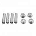 8pcs Stainless Steel Screw Door Lock knob Pins For Mercedes