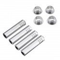 8pcs Stainless Steel Screw Door Lock knob Pins For Mercedes