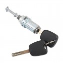 Car Left Door Lock Cylinder Locks Accessories for Citroen C2 C3 9170.T9 with 2 Keys Replacement Lock Set Locksmith Tools