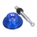1 Pair Universal Metal Push Button Billet Hood Pins Bonnet Release Lock Clip Kit