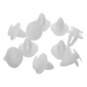 10pcs White Inner Door Trim Panel Car Fastener Clip Retainer Fastener For Mercedes