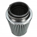 3Inch 75mm Car Air Filter Clean Intake High Flow Short RAM/COLD Round Cone Heavy Metal Alloy