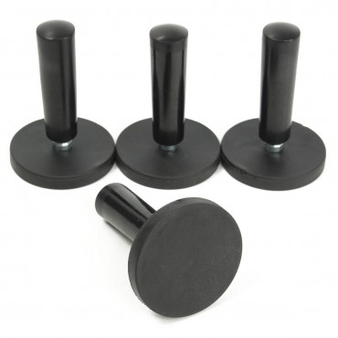 4Pcs Black Magnets WrapStrong Magnet Holder Magnetic Sucker Holder Auto Vinyl Install Tools Kit