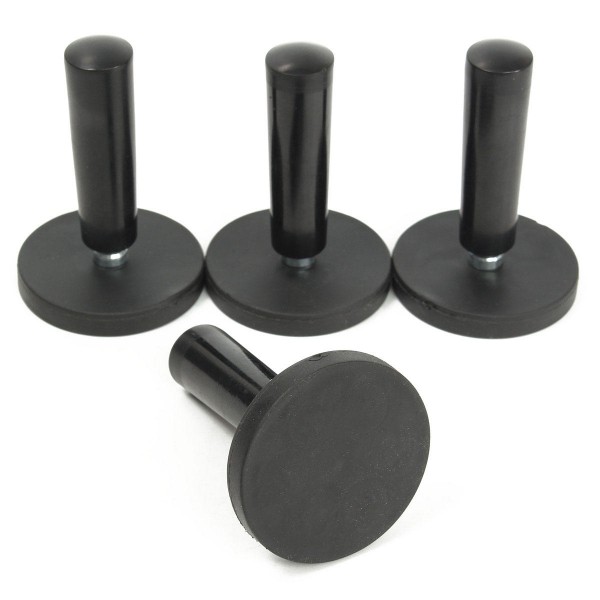 4Pcs Black Magnets WrapStrong Magnet Holder Magnetic Sucker Holder Auto Vinyl Install Tools Kit