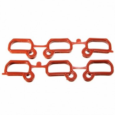 5pcs Engine Intake Manifold Gasket Repair Replacement Set Victor Reinz OEM 36631 For BMW E36 E39 E46