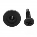 6mm Bumper Cover Diversion Plate Fenders Swell Plastic Screw Rivet Car Fastener Clip For Honda